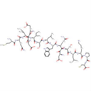 L-Cysteine,L-methionyl-L-glutaminyl-L-a-glutamyl-L-a-aspartyl-L-isoleucyl-L-isoleucyl-L-seryl-L-leucyl-L-tryptophyl-L-a-aspartyl-L-glutaminyl-L-seryl-L-leucyl-L-lysyl-L-prolyl-