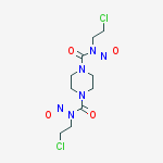 1,4-piperazinedicarboxamide, n,n'-bis-(2-chloroethyl)-n,n'-dinitroso-