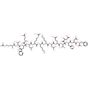 L-Phenylalanine,L-arginyl-L-valyl-L-a-glutamyl-L-tryptophyl-L-leucyl-L-arginyl-L-lysyl-L-lysyl-L-leucyl-L-glutaminyl-L-a-aspartyl-L-valyl-L-histidyl-L-asparaginyl-
