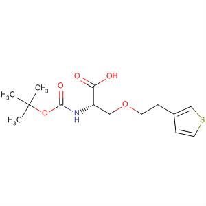 L-Serine, N-[(1,1-dimethylethoxy)carbonyl]-O-[2-(3-thienyl)ethyl]-