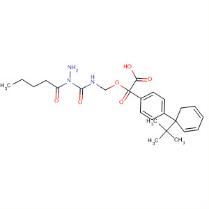 [1,1'-Biphenyl]-2-carboxylic acid,4'-[[[[2-(1-oxopentyl)hydrazino]carbonyl]amino]methyl]-,1,1-dimethylethyl ester
