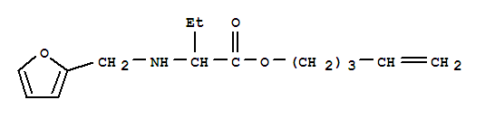 pent-4-en-1-yl 2-[(furan-2-ylmethyl)amino]butanoate