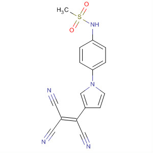 Methanesulfonamide, N-[4-[3-(tricyanoethenyl)-1H-pyrrol-1-yl]phenyl]-