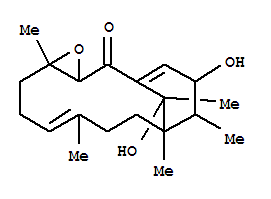 4-Oxatricyclo[10.3.1.03,5]hexadeca-8,15-dien-2-one,14,16-dihydroxy-5,9,12,13,16-pentamethyl-,[3S-(3R*,5S*,8E,12R*,13R*,14S*,16S*)]-