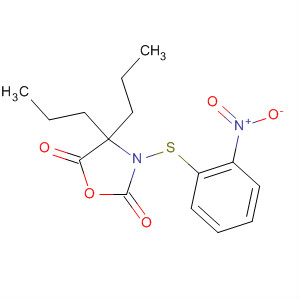 2,5-Oxazolidinedione, 3-[(2-nitrophenyl)thio]-4,4-dipropyl-