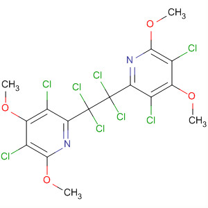 Pyridine,2,2'-(1,1,2,2-tetrachloro-1,2-ethanediyl)bis[3,5-dichloro-4,6-dimethoxy-