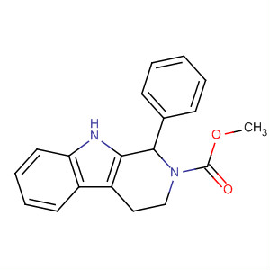 2H-Pyrido[3,4-b]indole-2-carboxylic acid, 1,3,4,9-tetrahydro-1-phenyl-,methyl ester