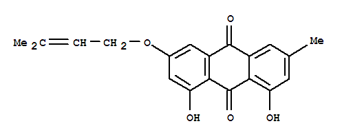 9,10-Anthracenedione,1,8-dihydroxy-3-methyl-6-[(3-methyl-2-buten-1-yl)oxy]-