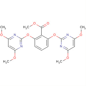 Benzoic acid, 2,6-bis[(4,6-dimethoxy-2-pyrimidinyl)oxy]-, methyl ester