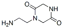 2,5-Piperazinedione,  1-(2-aminoethyl)-