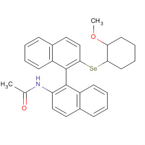 Acetamide, N-[2'-[(2-methoxycyclohexyl)seleno][1,1'-binaphthalen]-2-yl]-