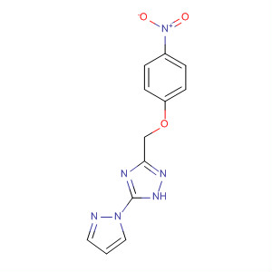 1H-Pyrazolo[5,1-c]-1,2,4-triazole, 3-[(4-nitrophenoxy)methyl]-