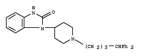 2H-Benzimidazol-2-one,1-[1-(4,4-diphenylbutyl)-4-piperidinyl]-1,3-dihydro-