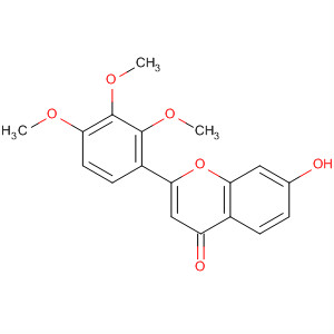 4H-1-Benzopyran-4-one, 7-hydroxy-2-(2,3,4-trimethoxyphenyl)-