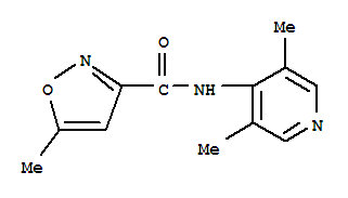 N-(3,5-dimethylpyridin-4-yl)-5-methylisoxazole-3-carboxamide