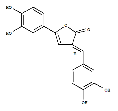 2(3H)-Furanone, 5-(3,4-dihydroxyphenyl)-3-((3,4-dihydroxyphenyl)methylene)-, (E)-