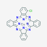 COPPER,[2-CHLORO-29H,31H-PHTHALOCYANINATO(2-)-.KAPPA.N29,.KAPPA.N30,.KAPPA.N31,.KAPPA.N32]-,(SP-4-2)-