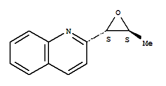 Quinoline,2-(3-methyloxiranyl)-, trans-