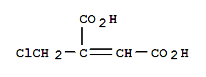 2-Butenedioicacid, 2-(chloromethyl)-