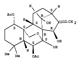 6,11b-(Epoxymethano)-6a,9-methano-1H-cyclohepta[a]naphthalene,kaur-16-ene-1,6,7,14,15-pentol deriv.