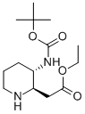 ETHYL (2R, 3S)-3-BOC-AMINO-2-PIPERIDINEACETATE