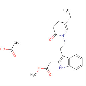 1H-Indole-2-acetic acid,a-(acetyloxy)-3-[2-(5-ethyl-3,4-dihydro-2-oxo-1(2H)-pyridinyl)ethyl]-,methyl ester