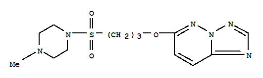 6-{3-[(4-methylpiperazin-1-yl)sulfonyl]propoxy}[1,2,4]triazolo[1,5-b]pyridazine