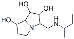 1H-Pyrrolizine-1,2,7-triol, hexahydro-3-(1-methylpropyl)aminomethyl-