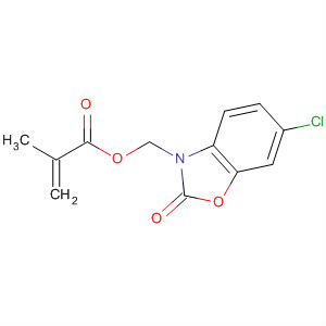 2-Propenoic acid, 2-methyl-, (6-chloro-2-oxo-3(2H)-benzoxazolyl)methylester