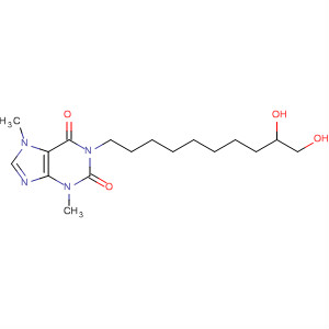 1H-Purine-2,6-dione, 1-(9,10-dihydroxydecyl)-3,7-dihydro-3,7-dimethyl-