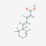 (2E,4E)-3-methyl-5-(2,6,6-trimethylcyclohex-2-en-1-yl)penta-2,4-dienoic acid