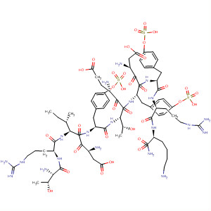 L-Lysinamide,L-threonyl-L-arginyl-L-a-aspartyl-L-isoleucyl-O-sulfo-L-tyrosyl-L-a-glutamyl-L-threonyl-L-a-aspartyl-O-sulfo-L-tyrosyl-O-sulfo-L-tyrosyl-L-arginyl-