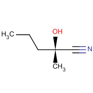 Pentanenitrile, 2-hydroxy-2-methyl-, (2S)-
