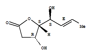2(3H)-Furanone,dihydro-4-hydroxy-5-[(1S,2E)-1-hydroxy-2-buten-1-yl]-, (4R,5S)-