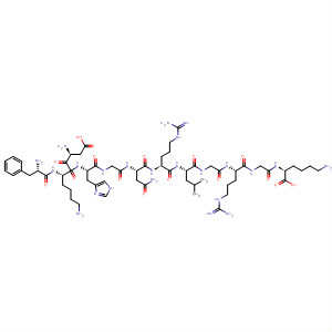 L-Lysine,L-phenylalanyl-L-a-aspartyl-L-lysyl-L-histidylglycyl-L-asparaginyl-L-arginyl-L-leucylglycyl-L-arginylglycyl-