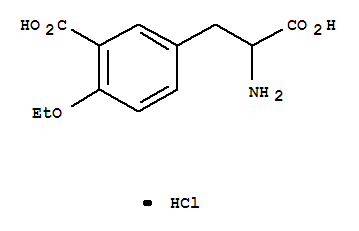 3-carboxy-O-ethyltyrosine hydrochloride (1:1)