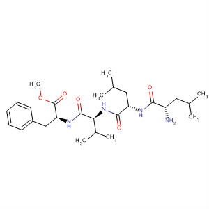 L-Phenylalanine, N-[N-(N-L-leucyl-L-leucyl)-L-valyl]-, methyl ester