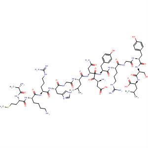 L-Leucine,L-alanyl-L-methionyl-L-lysyl-L-arginyl-L-histidylglycyl-L-leucyl-L-a-aspartyl-L-asparaginyl-L-tyrosyl-L-arginylglycyl-L-tyrosyl-L-seryl-