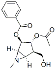 6-Azabicyclo3.1.0hexane-2,3-diol, 4-(hydroxymethyl)-6-methyl-, 3-acetate 2-benzoate, 1R-(1.alpha.,2.beta.,3.alpha.,4.beta.,5.alpha.)-