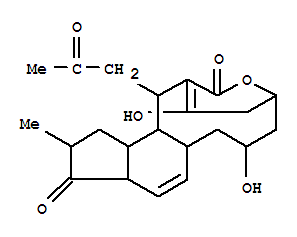 1H-2,5-Ethanoindeno[4,5-e]oxecin-3,11-dione,5,6,7,8,8a,10a,12,13,13a,13b-decahydro-7,15-dihydroxy-12-methyl-1-(2-oxopropyl)-,(1S,5R,7R,8aS,10aS,12R,13aR,13bS)-
