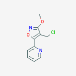 4-chloromethyl-3-methoxy-5-(pyridin-2-yl)isoxazole