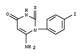 6-amino-1-(4-iodophenyl)-2-thioxo-2,3-dihydropyrimidin-4(1H)-one