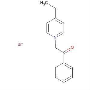 Pyridinium, 4-ethyl-1-(2-oxo-2-phenylethyl)-, bromide