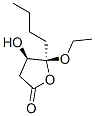 2(3H)-FURANONE,5-BUTYL-5-ETHOXYDIHYDRO-4-HYDROXY-,(4R-CIS)-