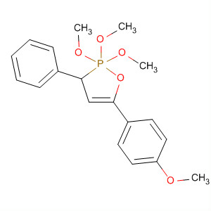 1,2-Oxaphosphole,2,2,2,3-tetrahydro-2,2,2-trimethoxy-5-(4-methoxyphenyl)-3-phenyl-