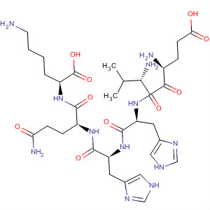 L-Lysine, L-a-glutamyl-L-valyl-L-histidyl-L-histidyl-L-glutaminyl-