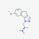 (2S)-1-(7-Methoxyindeno[1,2-c]pyrazol-1(4H)-yl)-2-propanamine
