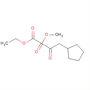 Cyclopentanepropanoic acid, 1-(ethoxycarbonyl)-2-oxo-, methyl ester