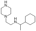 1-(2-(1-CYCLOHEXYLETHYL)AMINOETHYL)PIPERAZINE