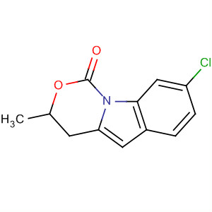 1H-[1,3]Oxazino[3,4-a]indol-1-one, 8-chloro-3,4-dihydro-3-methyl-